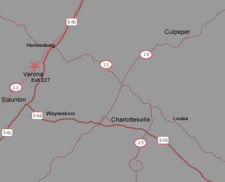 Map to Augusta Steel